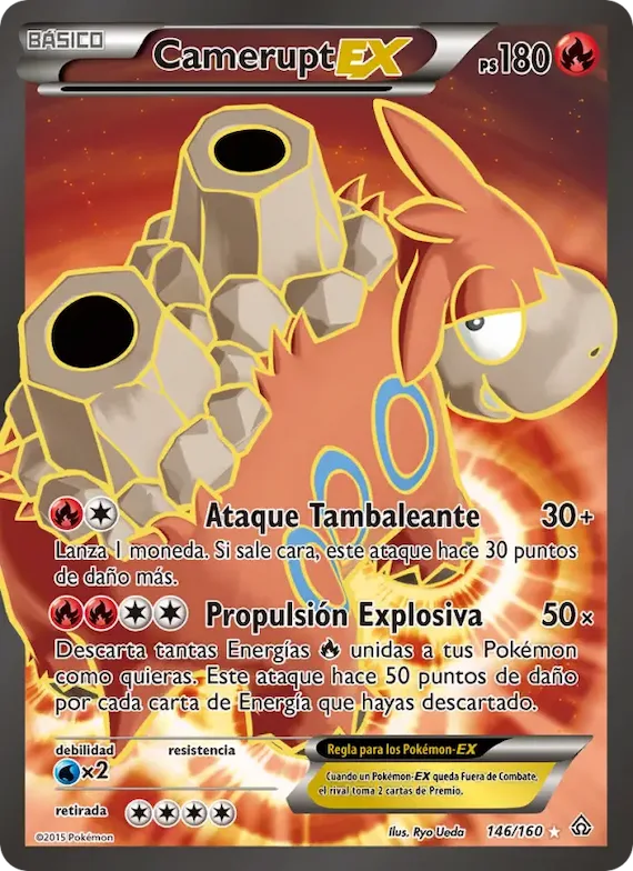 Camerupt EX 146 – Duelos Primigenios