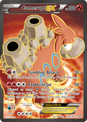 Camerupt-EX #146 – Primal Clash