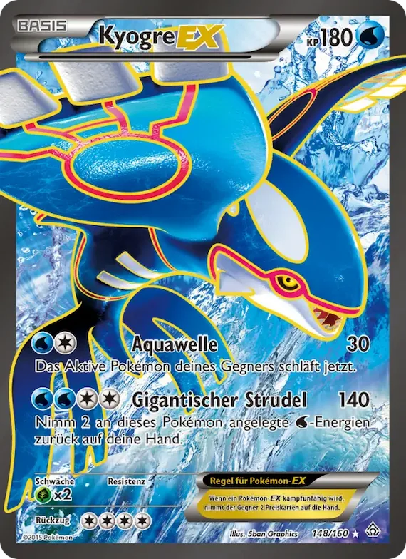 Kyogre EX 148 – Protoshock