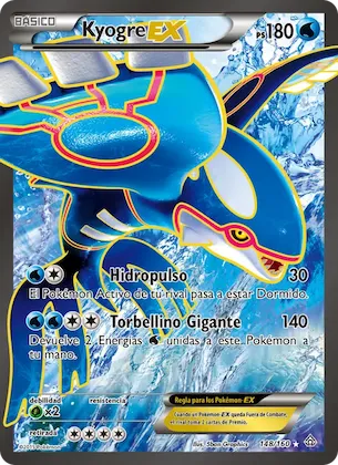 Kyogre EX 148 – Duelos Primigenios