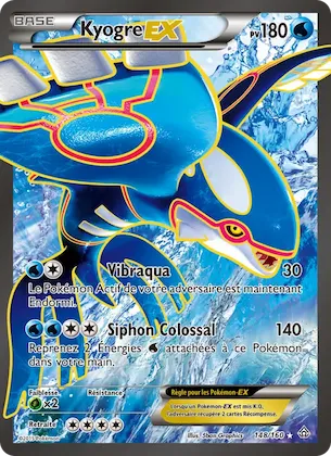 Kyogre EX 148 – Primo-Choc