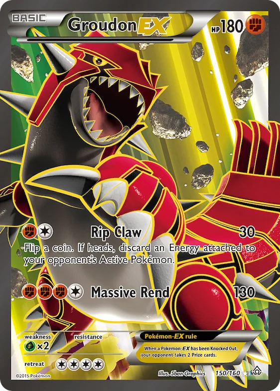 Groudon-EX #150 – Primal Clash