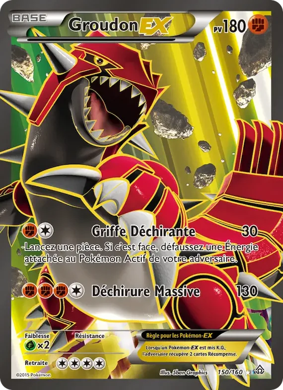Groudon EX 150 – Primo-Choc