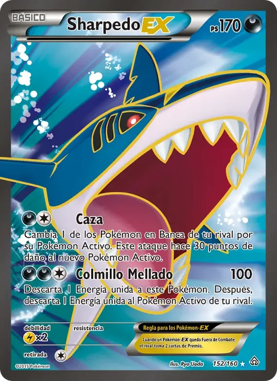 Sharpedo EX 152 – Duelos Primigenios