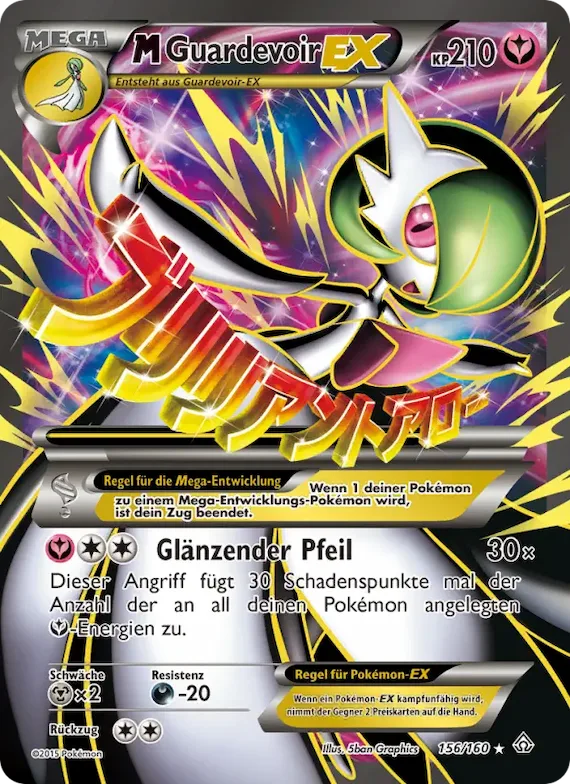 M-Guardevoir EX 156 – Protoshock
