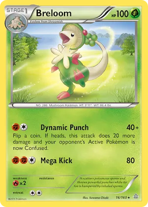 Breloom #16 – Primal Clash