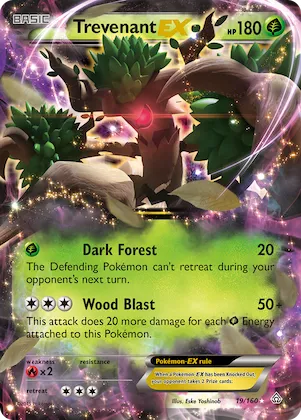 Trevenant-EX #19 – Primal Clash