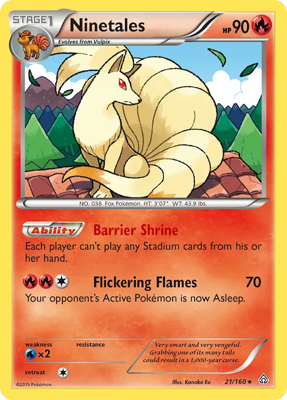 Ninetales #21 – Primal Clash