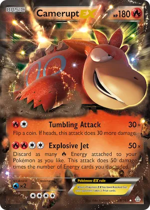 Camerupt-EX #29 – Primal Clash
