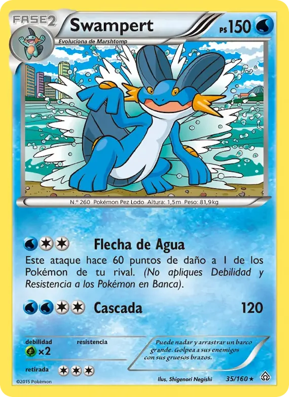 Swampert 35 – Duelos Primigenios