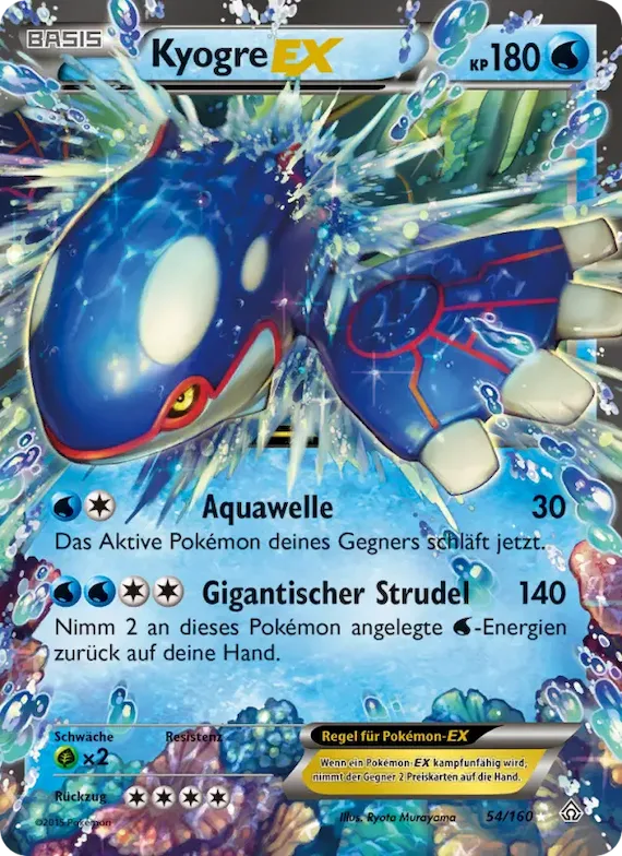 Kyogre EX 54 – Protoshock