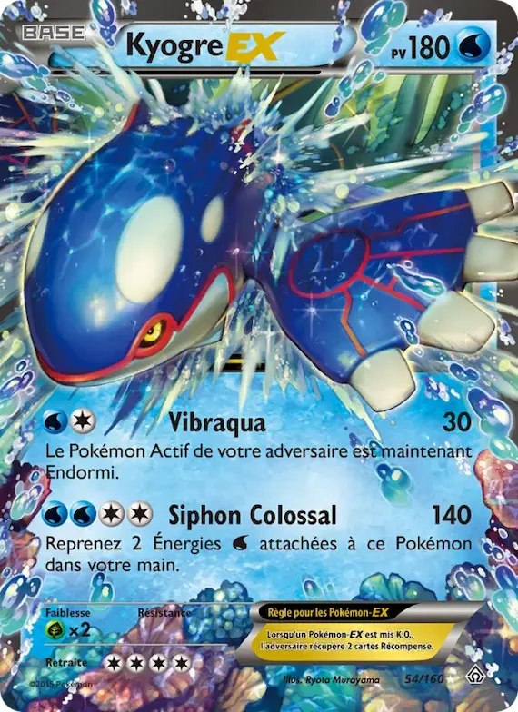 Kyogre EX 54 – Primo-Choc