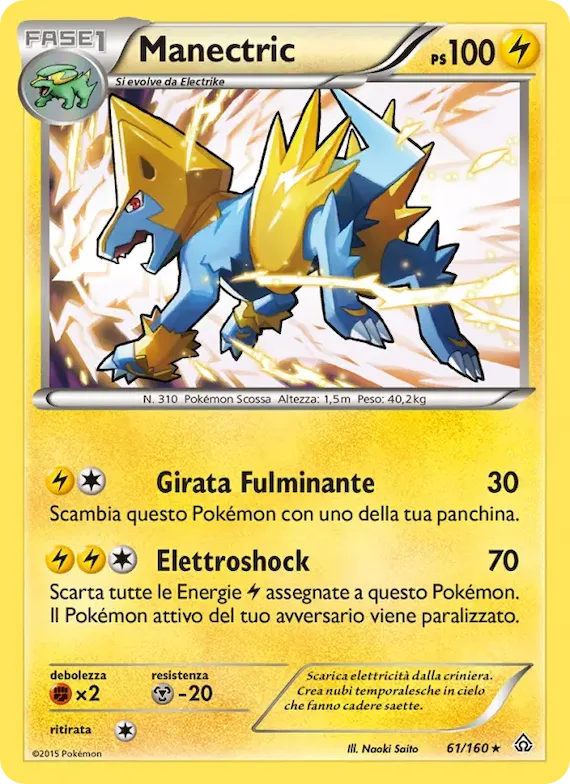 Manectric 61 – Scontro Primordiale