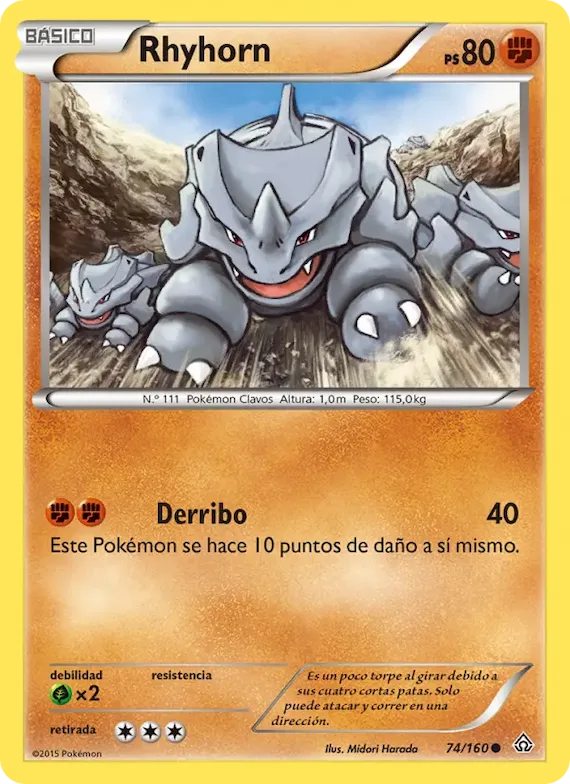 Rhyhorn 74 – Duelos Primigenios