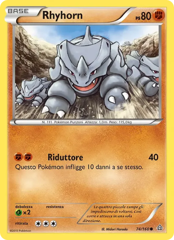 Rhyhorn 74 – Scontro Primordiale