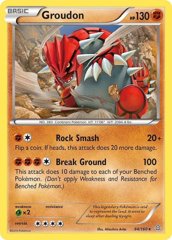 Groudon #84 – Primal Clash