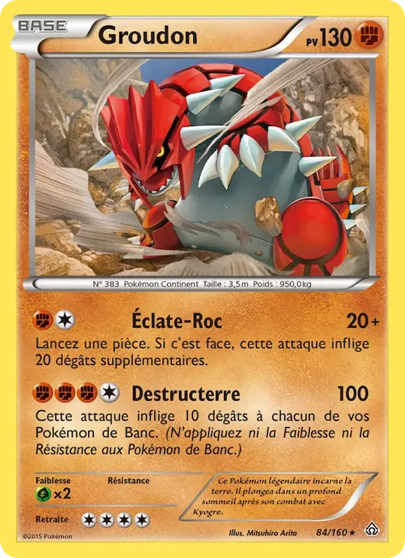 Groudon 84 – Primo-Choc