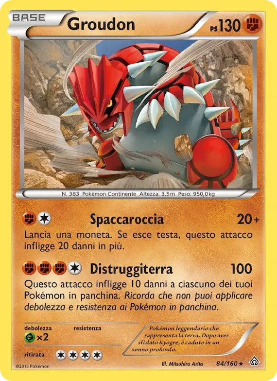 Groudon 84 – Scontro Primordiale