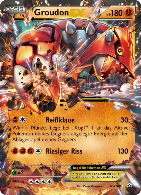 Groudon EX 85 – Protoshock