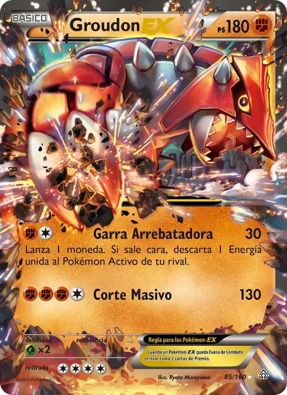 Groudon EX 85 – Duelos Primigenios