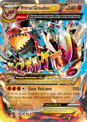 Primal Groudon-EX #86 – Primal Clash