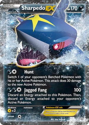 Sharpedo-EX #91 – Primal Clash