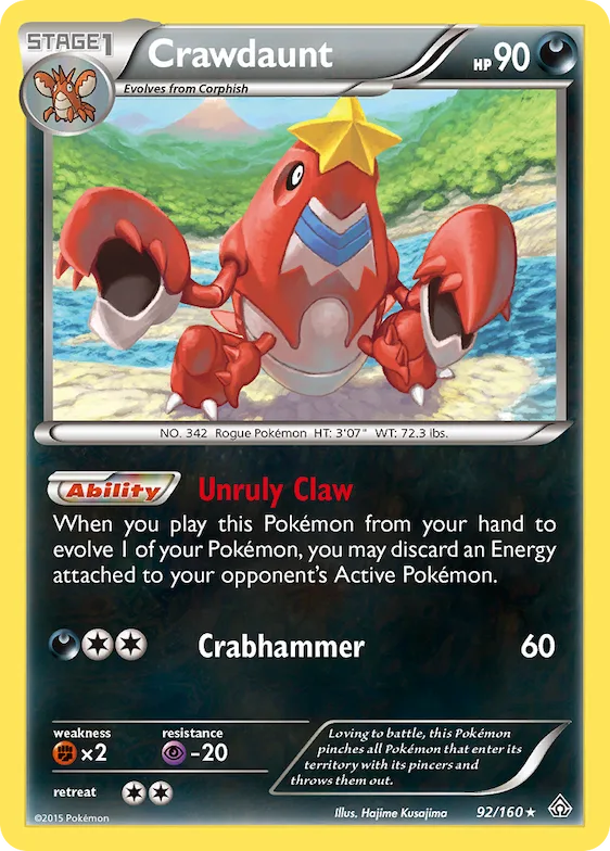 Crawdaunt 92 – Conflito Primitivo