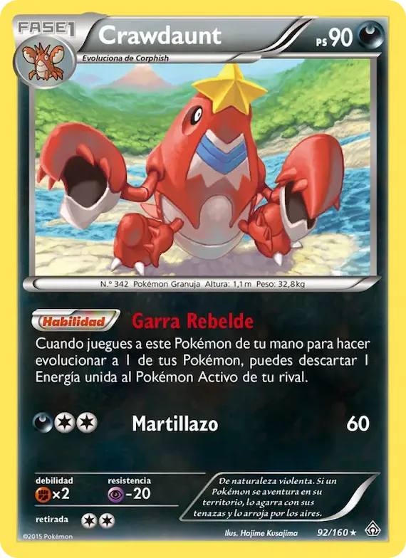 Crawdaunt 92 – Duelos Primigenios