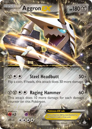 Aggron-EX #93 – Primal Clash