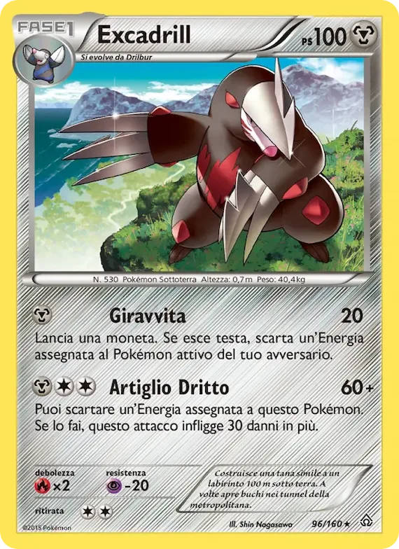 Excadrill 96 – Scontro Primordiale