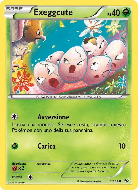 Exeggcute 1 – Furie Volanti