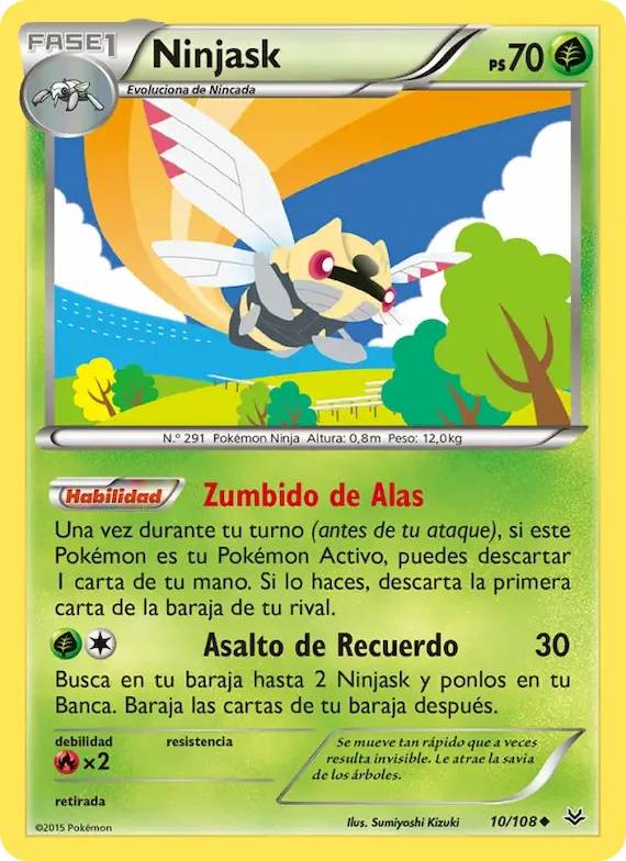 Ninjask 10 – Cielos Rugientes