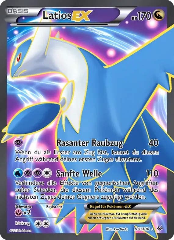 Latios EX 101 – Drachenleuchten