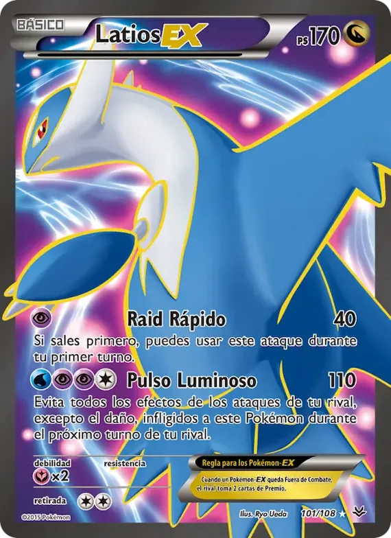 Latios EX 101 – Cielos Rugientes