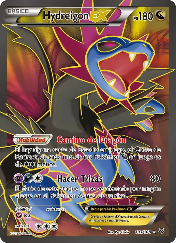 Hydreigon EX 103 – Cielos Rugientes