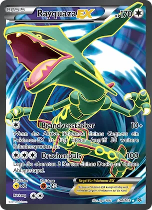 Rayquaza EX Nr. 104 – Roaring Skies