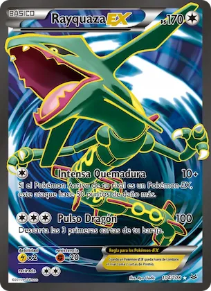 Rayquaza EX 104 – Cielos Rugientes