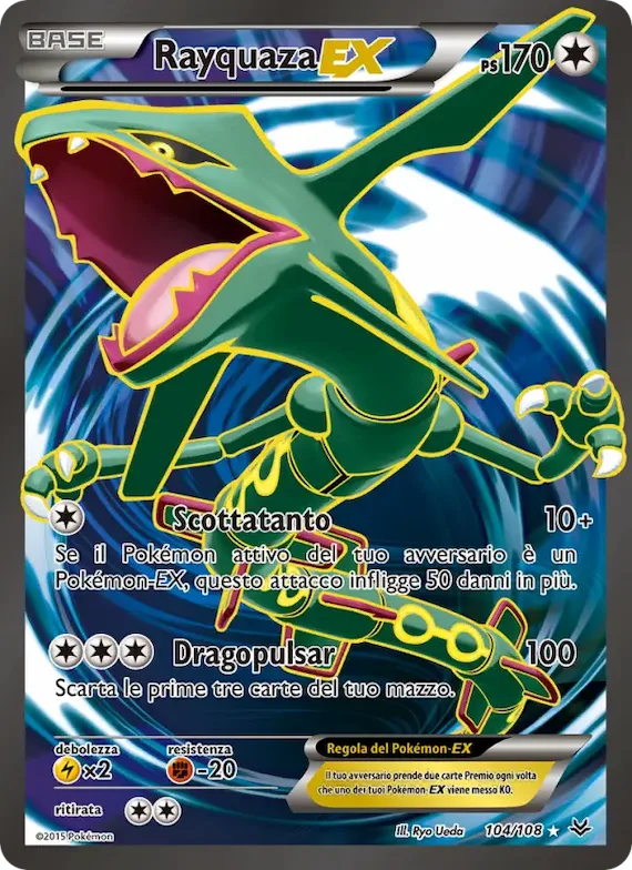 Rayquaza EX 104 – Furie Volanti