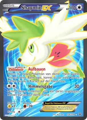 Shaymin EX Nr. 106 – Roaring Skies
