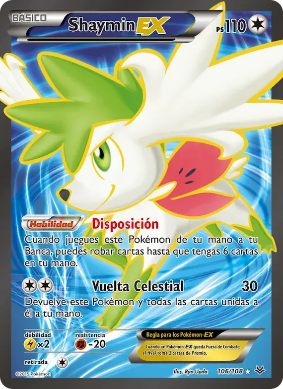 Shaymin EX 106 – Cielos Rugientes