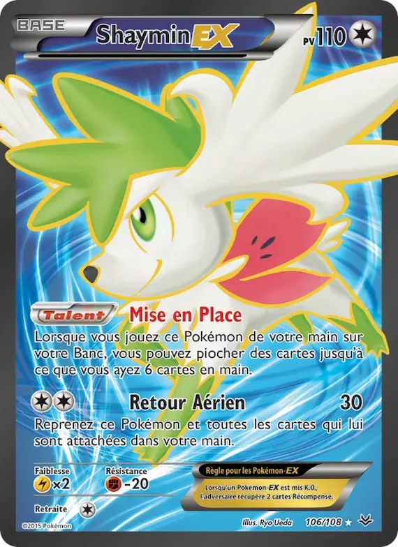 Shaymin EX 106 – Ciel Rugissant
