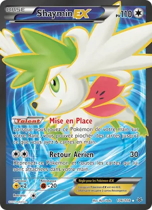 Shaymin EX n° 106 – Ciel Rugissant