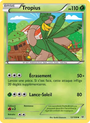 Tropius n° 12 – Ciel Rugissant
