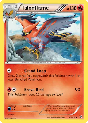 Talonflame #15 – Roaring Skies