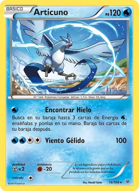 Articuno 16 – Cielos Rugientes