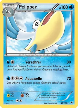 Pelipper Nr. 19 – Roaring Skies