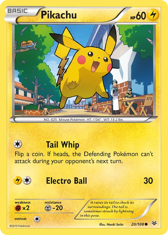 Pikachu #20 – Roaring Skies