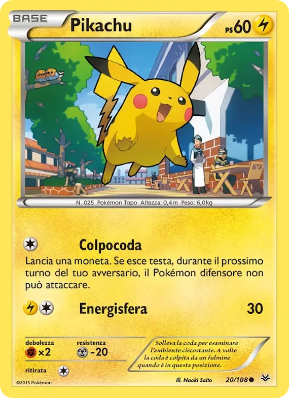 Pikachu 20 – Furie Volanti
