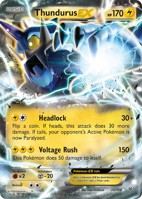 Thundurus-EX #26 – Roaring Skies