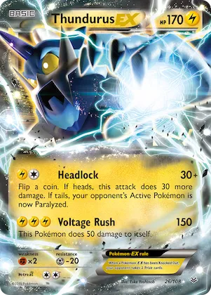 Thundurus-EX #26 – Roaring Skies